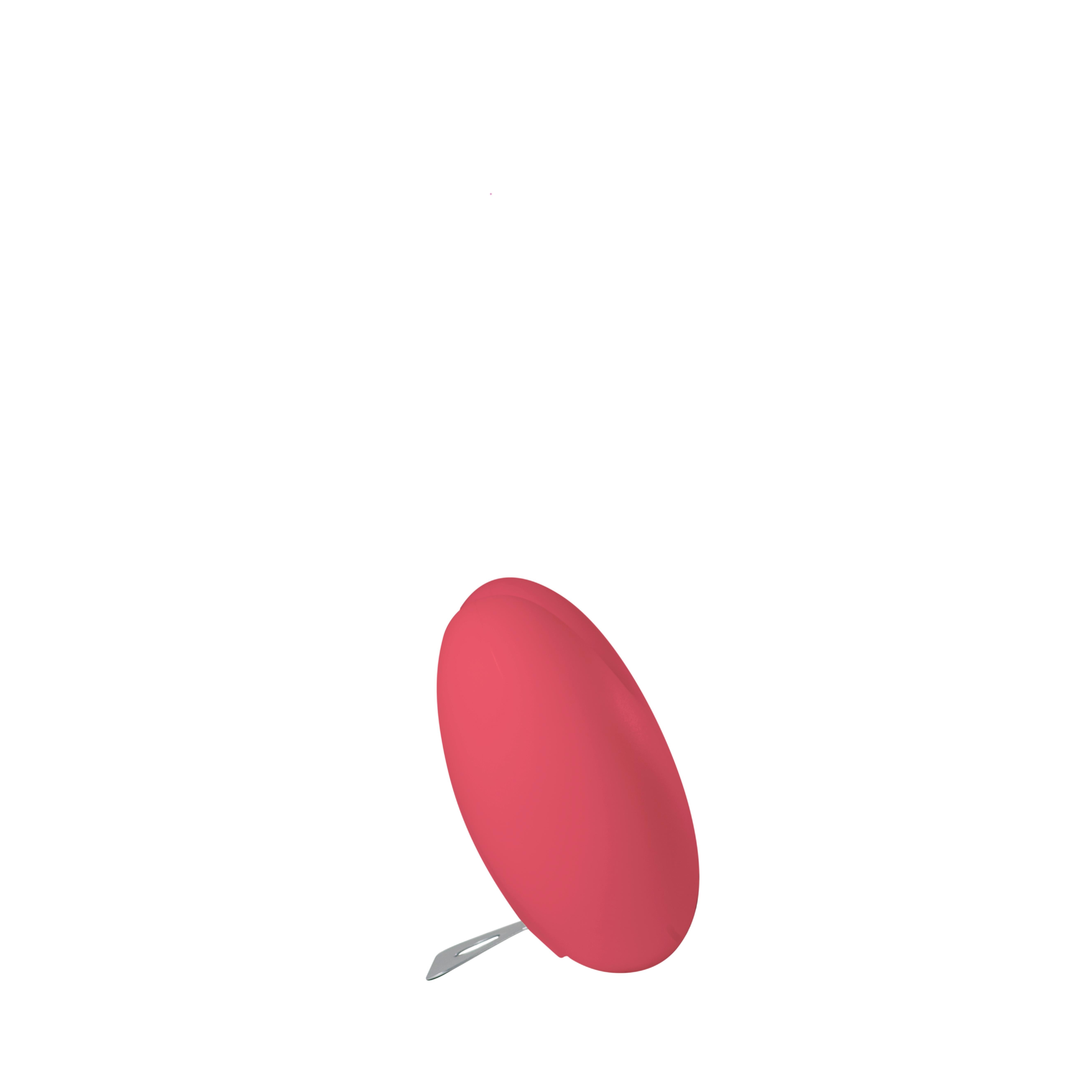 Contemporary Light Red Love Table Lamp by Stefano Giovannoni For Sale