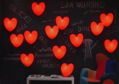 Lampe murale Light Red Love de Stefano Giovannoni
