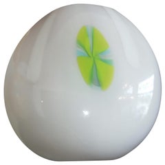 Light Rose Blown Glass Vase