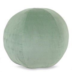 Light Sage Green Ball Pillow