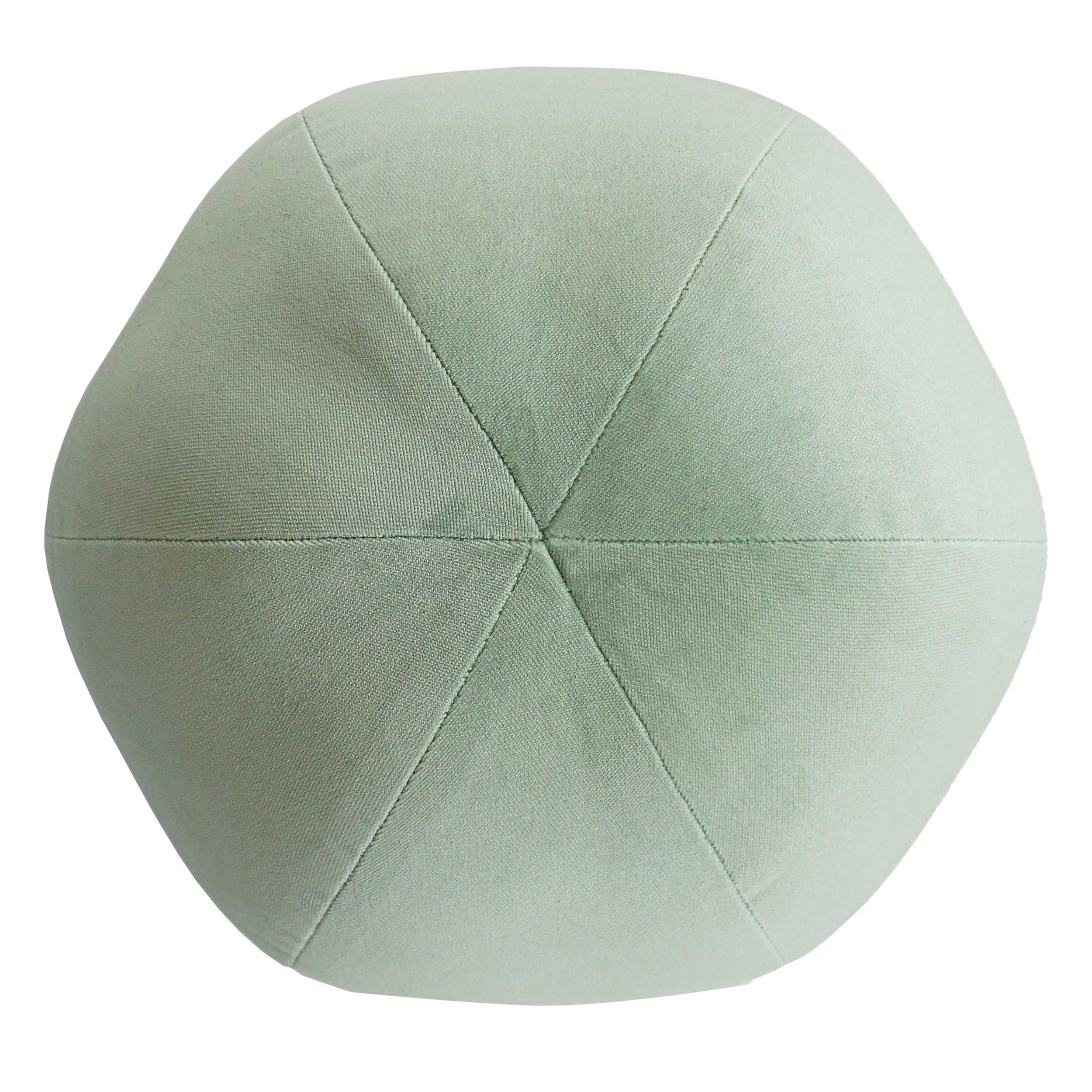 Light Sage Green Ball Pillow