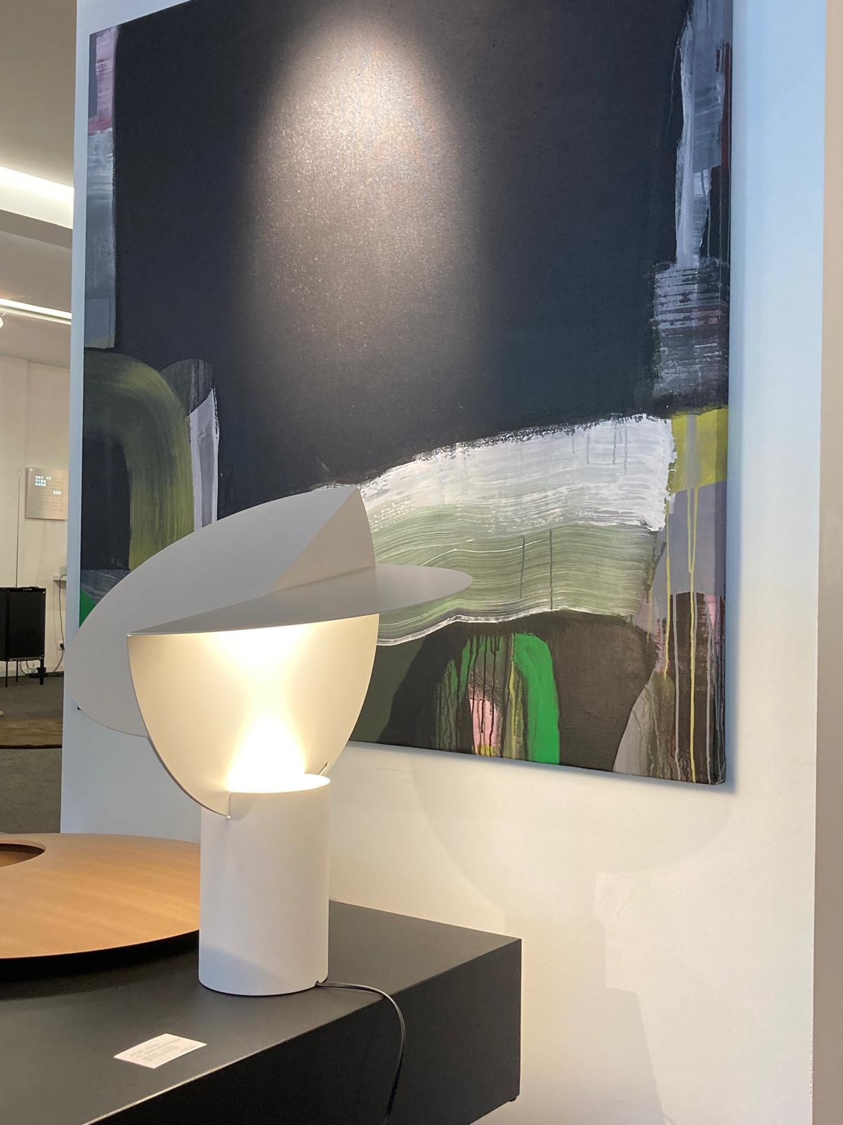 Belga Scultura luminosa Ala Big White/One progettata nel 1969 in vendita