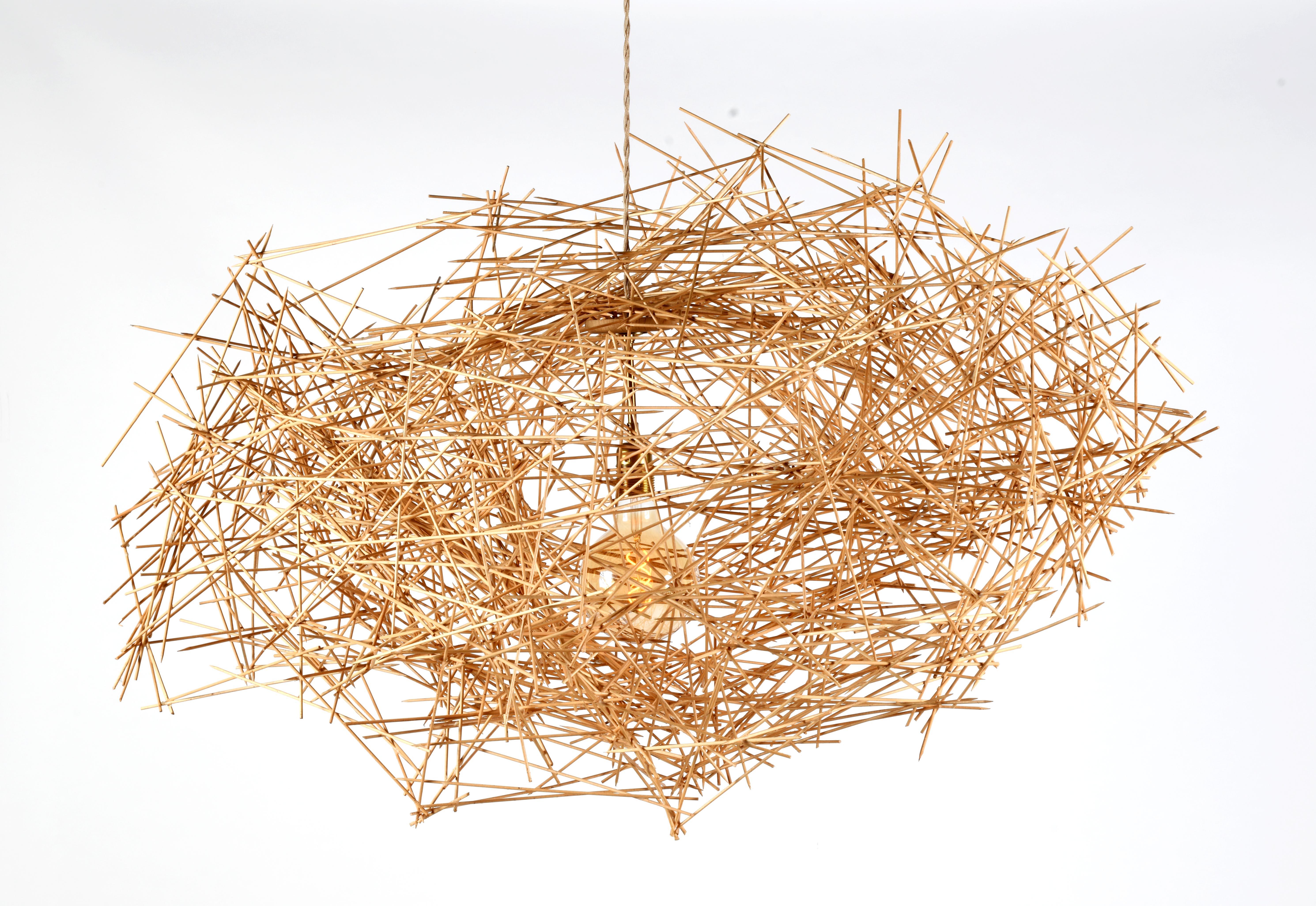 Lights sculpture à suspendre création contemporaine pièce unique d'un artiste français. Neuf - En vente à SAINT-YRIEIX-SUR-CHARENTE, FR