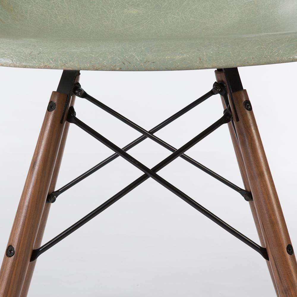 Molded Light Seafoam Herman Miller Eames DSW Original Side Shell Chair
