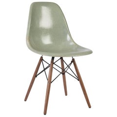 Light Seafoam Herman Miller Eames DSW Original Side Shell Chair