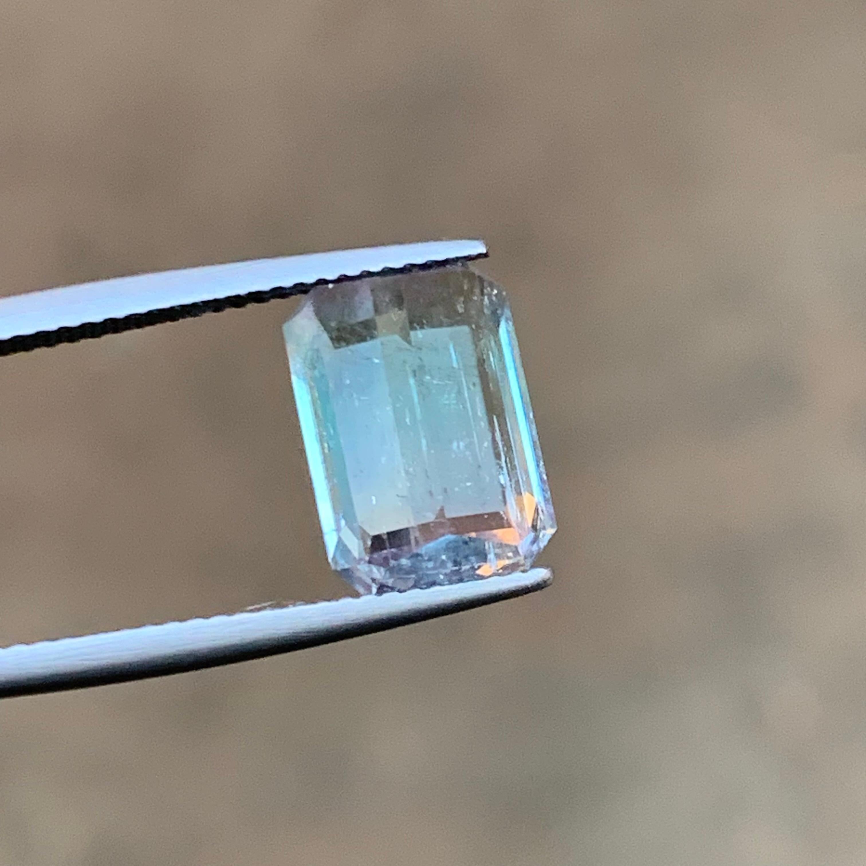 Bague en écume de mer et tourmaline naturelle rose bicolore, pierre précieuse non sertie 5,75 carats en vente 1
