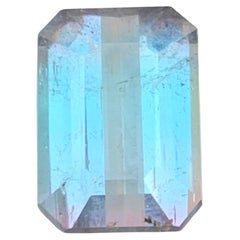 Light Seafoam & Pink Bicolor Natural Tourmaline Ring Loose Gemstone 5.75Ct-Jewel