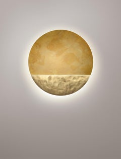 Light & Shade Wall Sconce in Brass by De Castelli