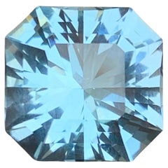 Light Sky Blue Swiss Topaz 8.50 Ct Natural Loose Gemstone - Emerald Cut for Ring