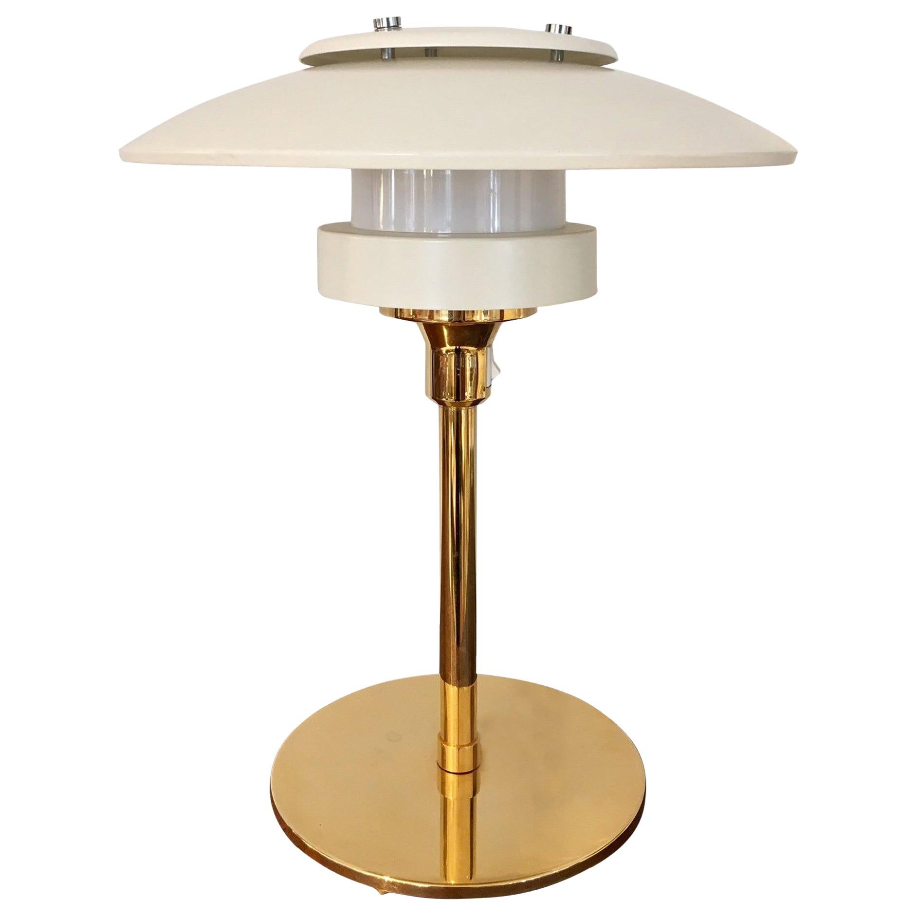 Light Studio by Horn White Table Lamp, Model 2686