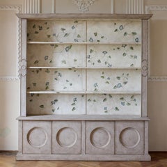 Light Taupe Morning Glory Bookcase