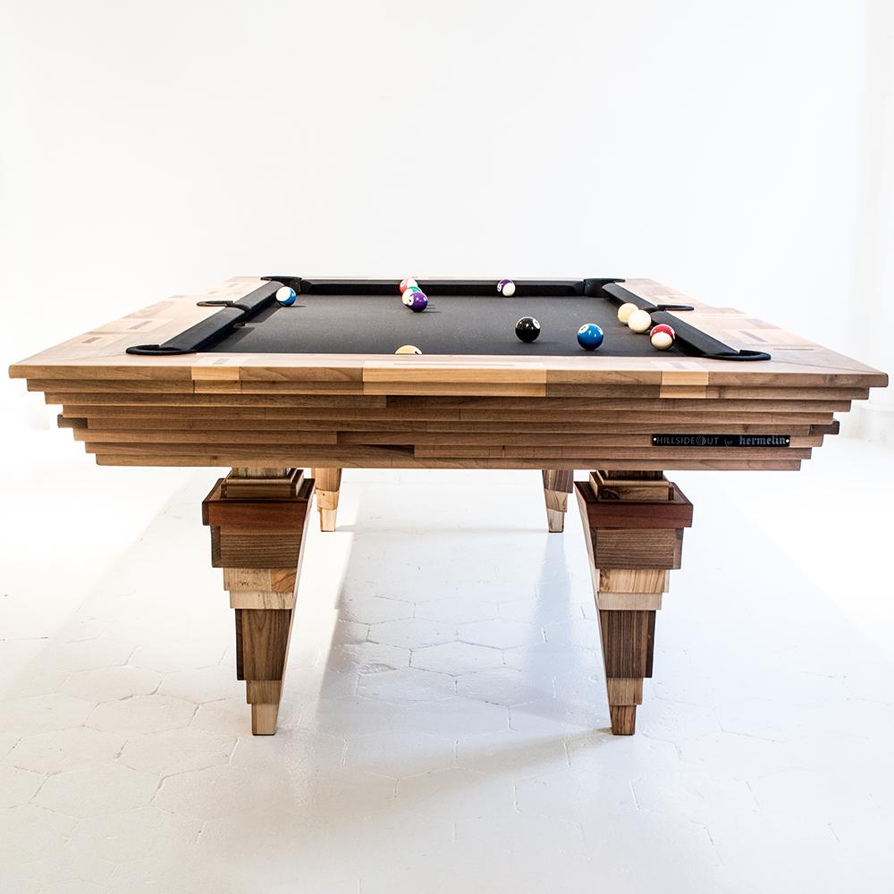 diy pool table light