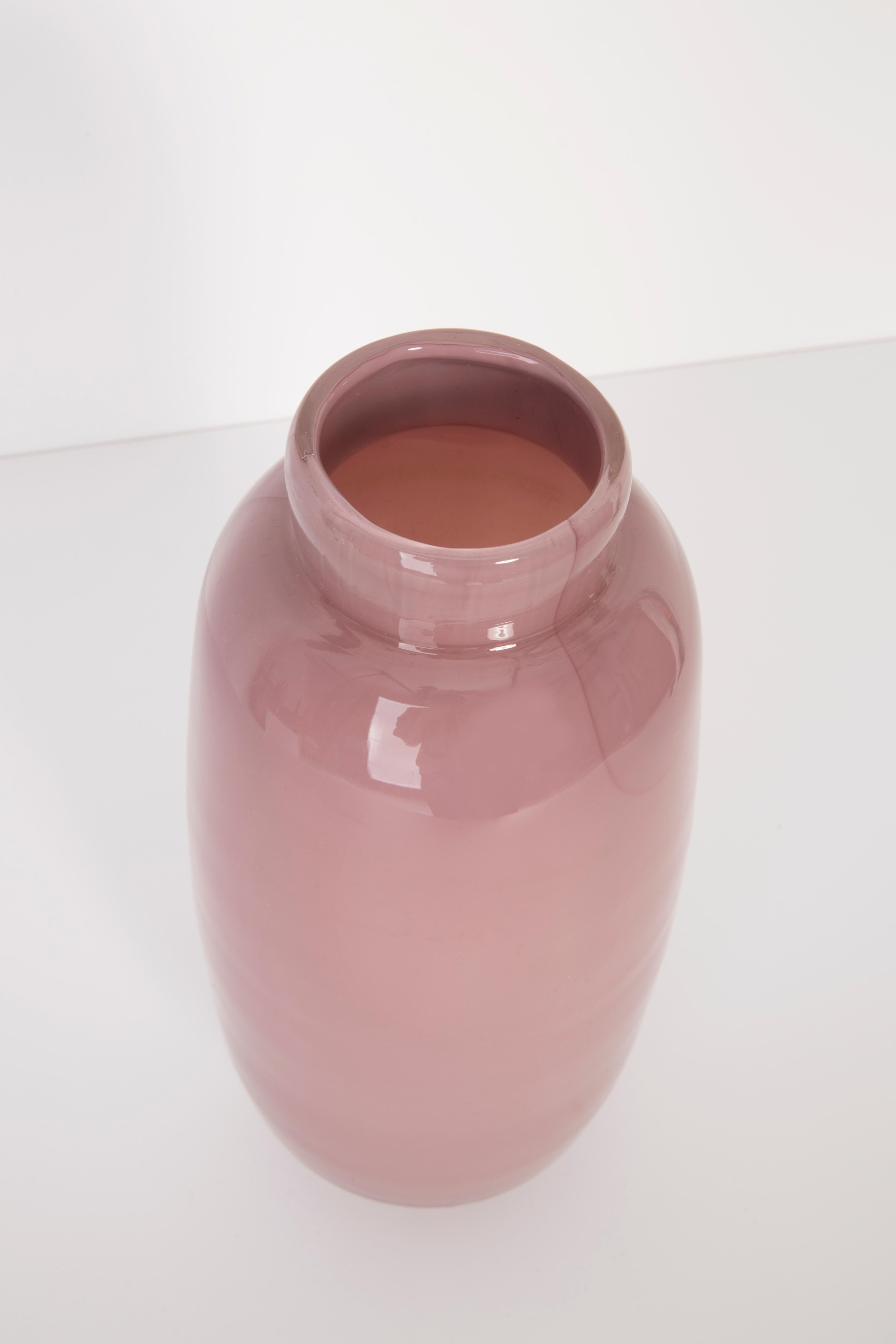 Mid-Century Modern Light Violet Vase, 20th Century, Europe, 1960s For Sale