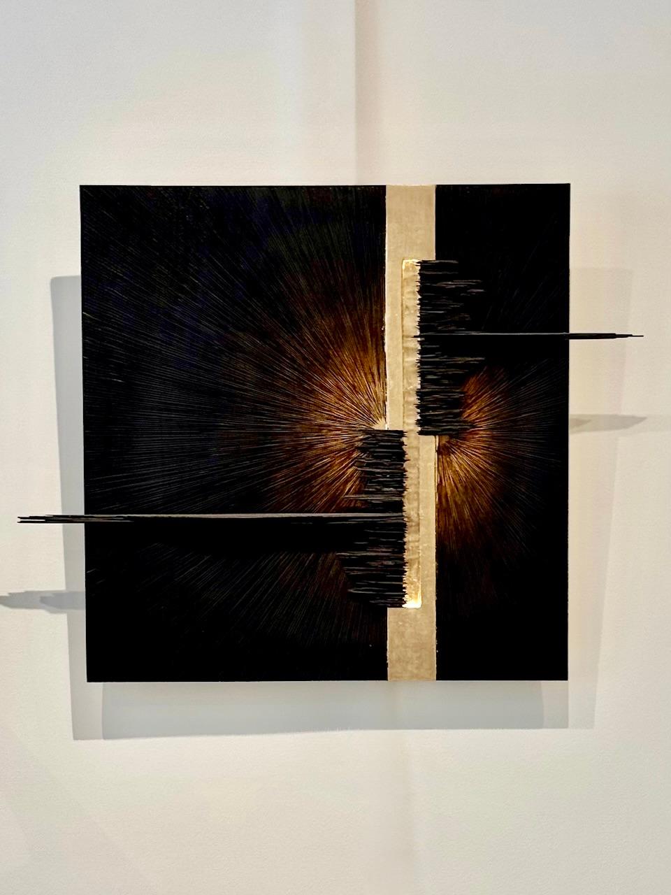 XXI secolo e contemporaneo Scultura luminosa a parete 