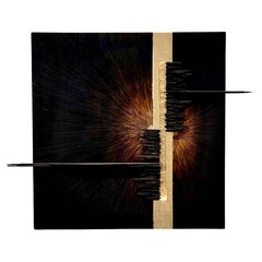Light Wall Sculpture "Terre & Cosmos" by Artist Designer Hoon Moreau