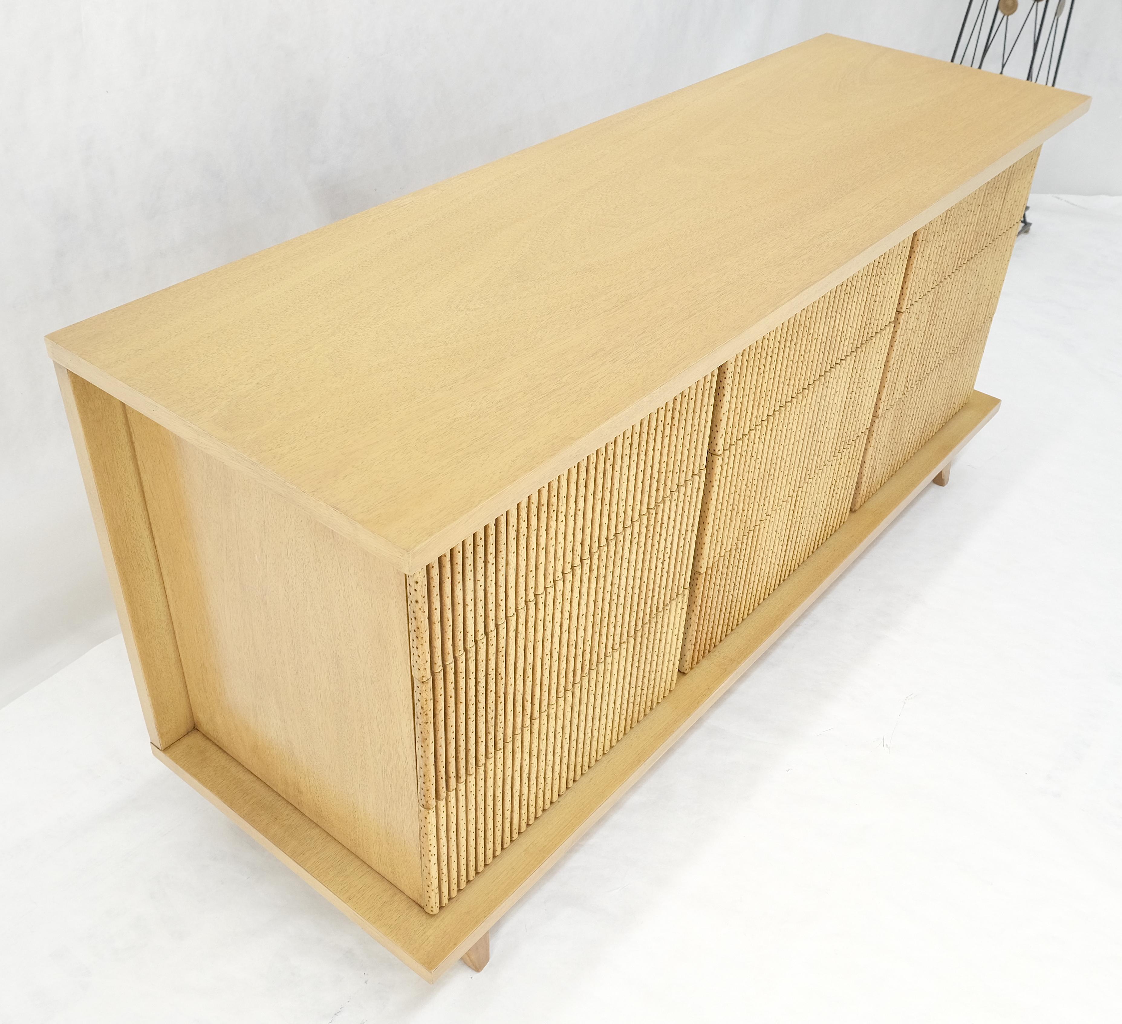 Light Walnussholz Schilf 9 Schubladen Mid Century Modern 65