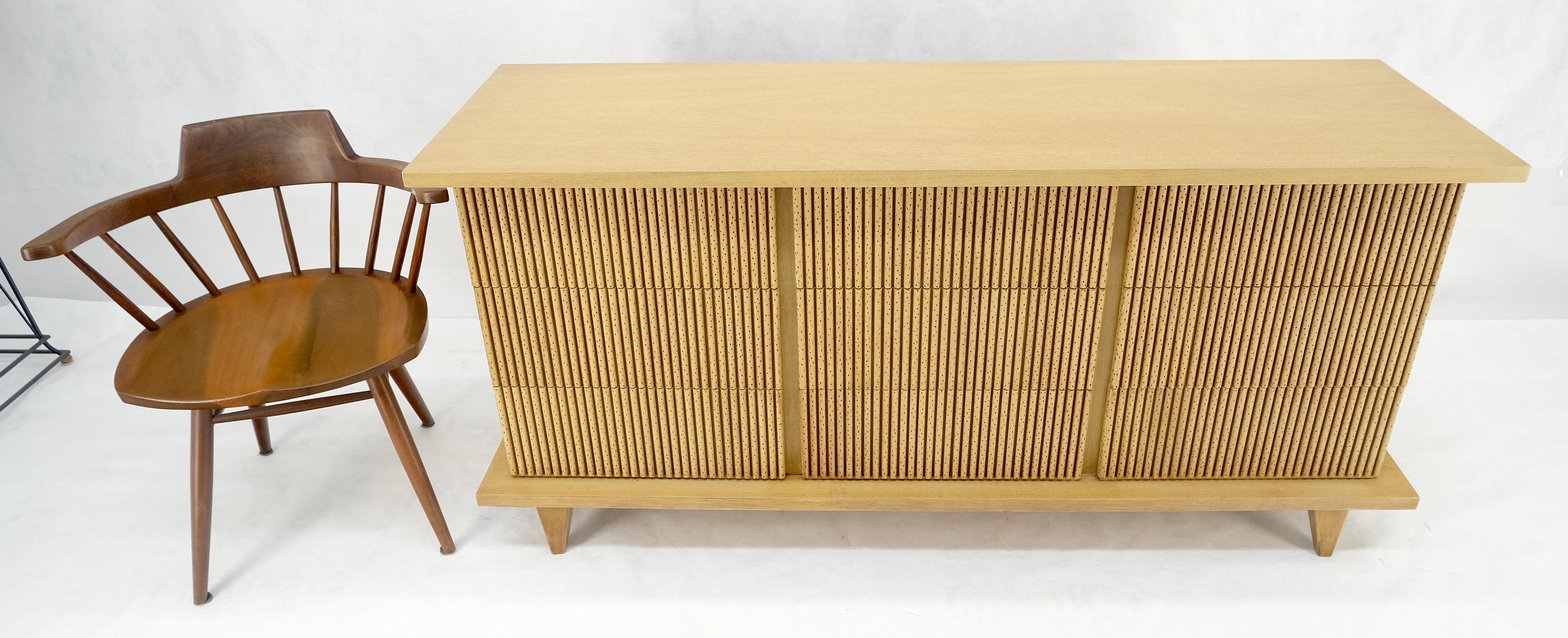 Light Walnussholz Schilf 9 Schubladen Mid Century Modern 65