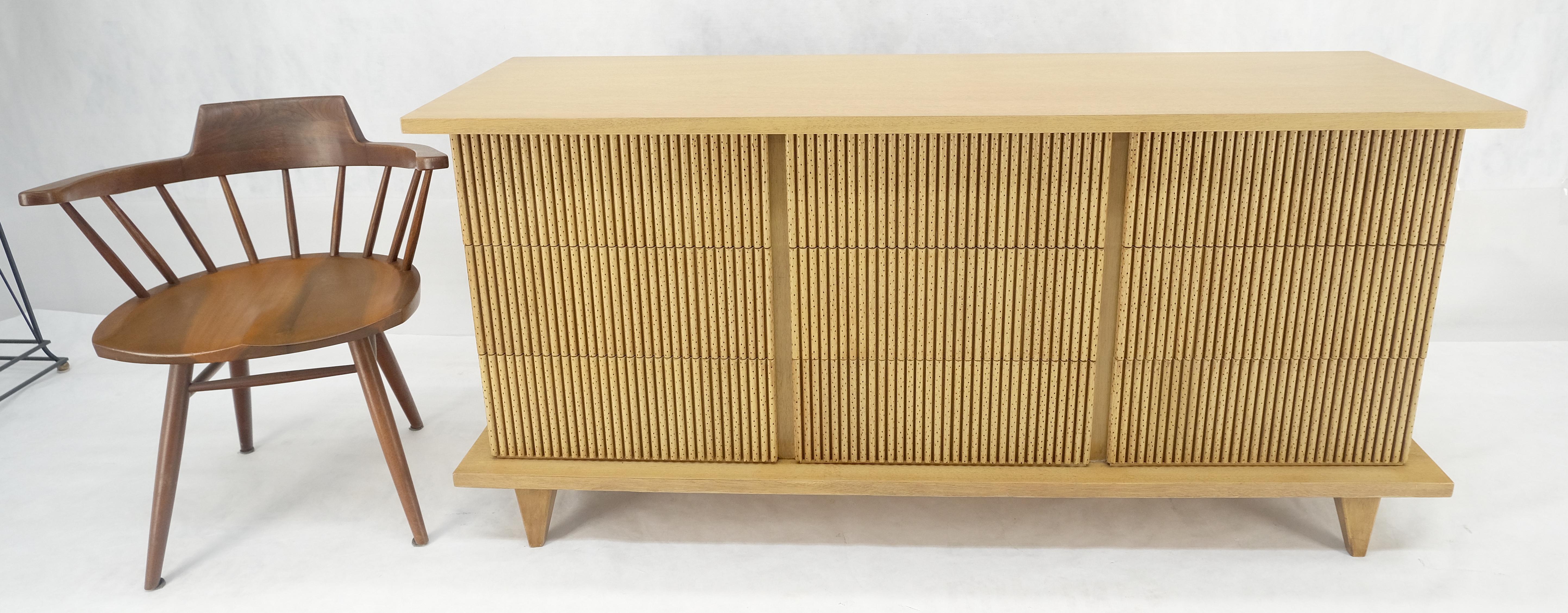 Light Walnussholz Schilf 9 Schubladen Mid Century Modern 65