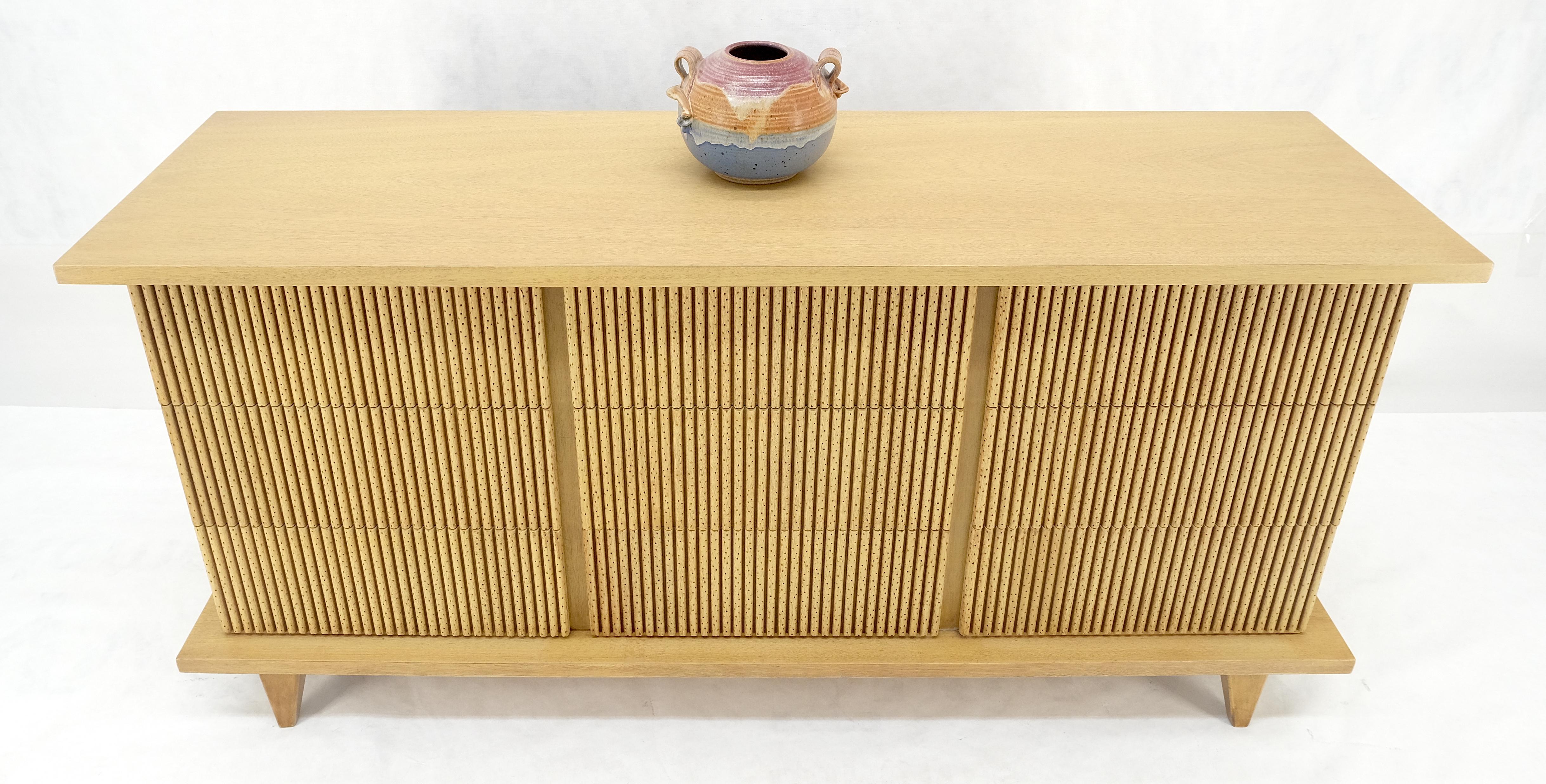 Light Walnussholz Schilf 9 Schubladen Mid Century Modern 65