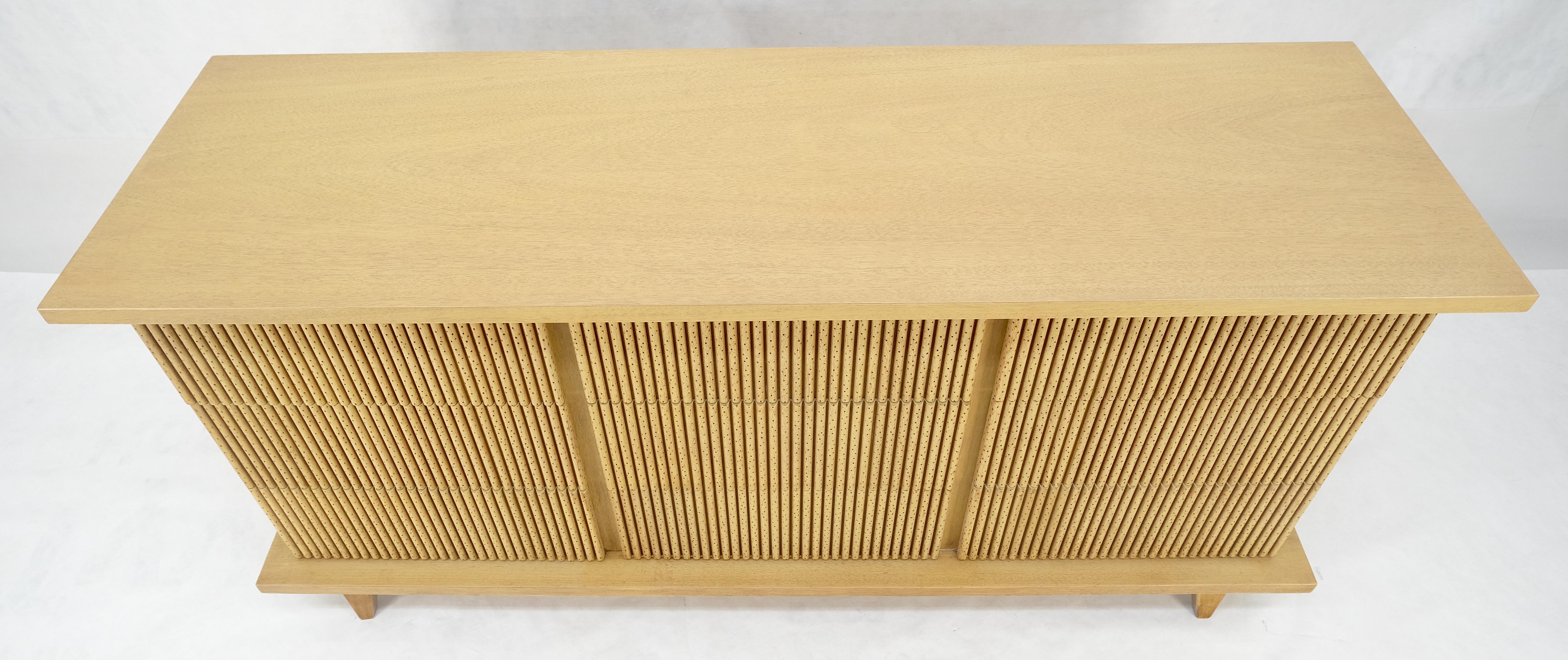 Light Walnussholz Schilf 9 Schubladen Mid Century Modern 65
