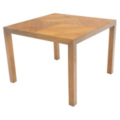 Heller Nussbaum Square Mid Century Modern Side End Table MINT!