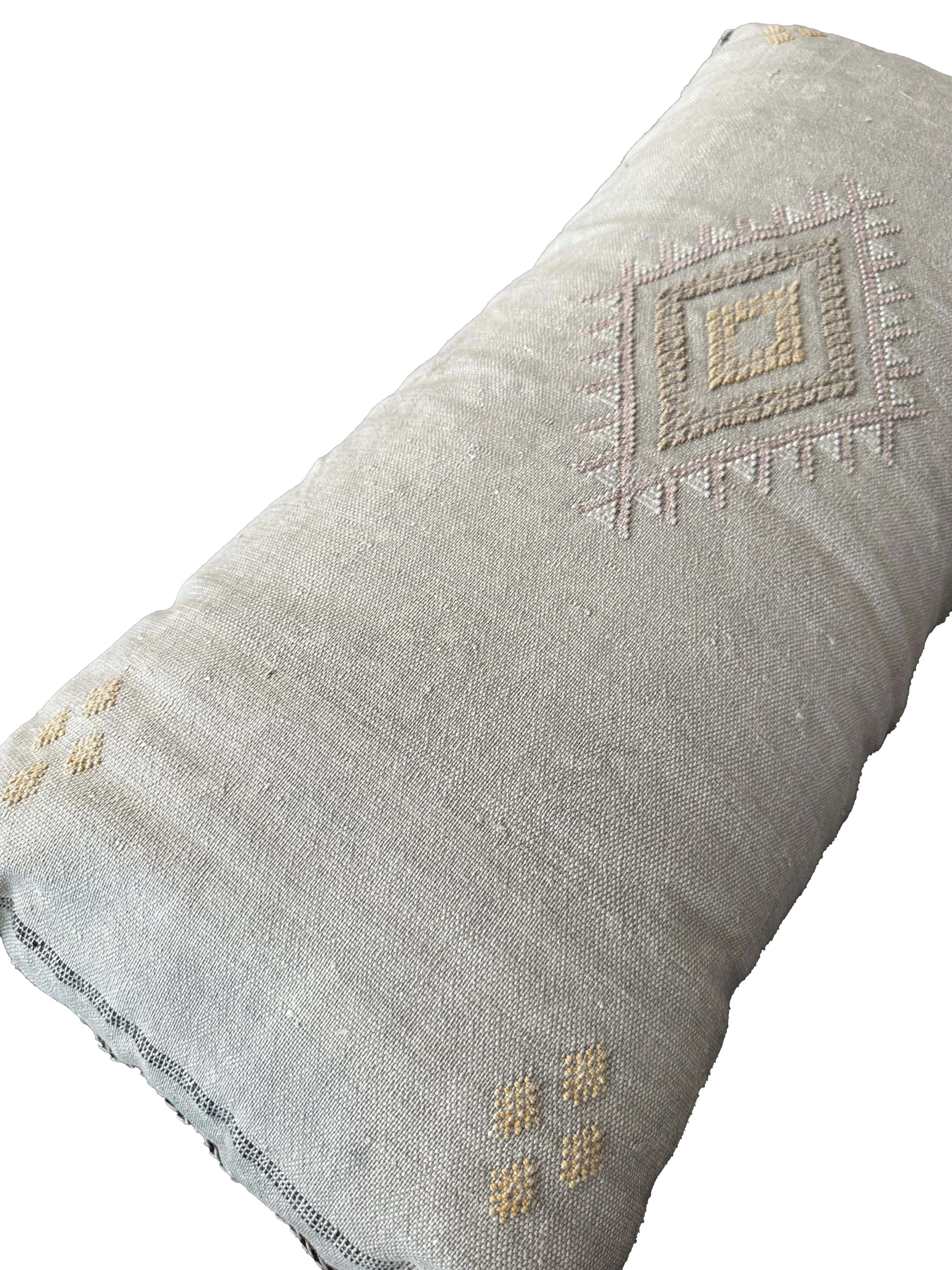 Leicht gewaschenes Denim-Kissen 35