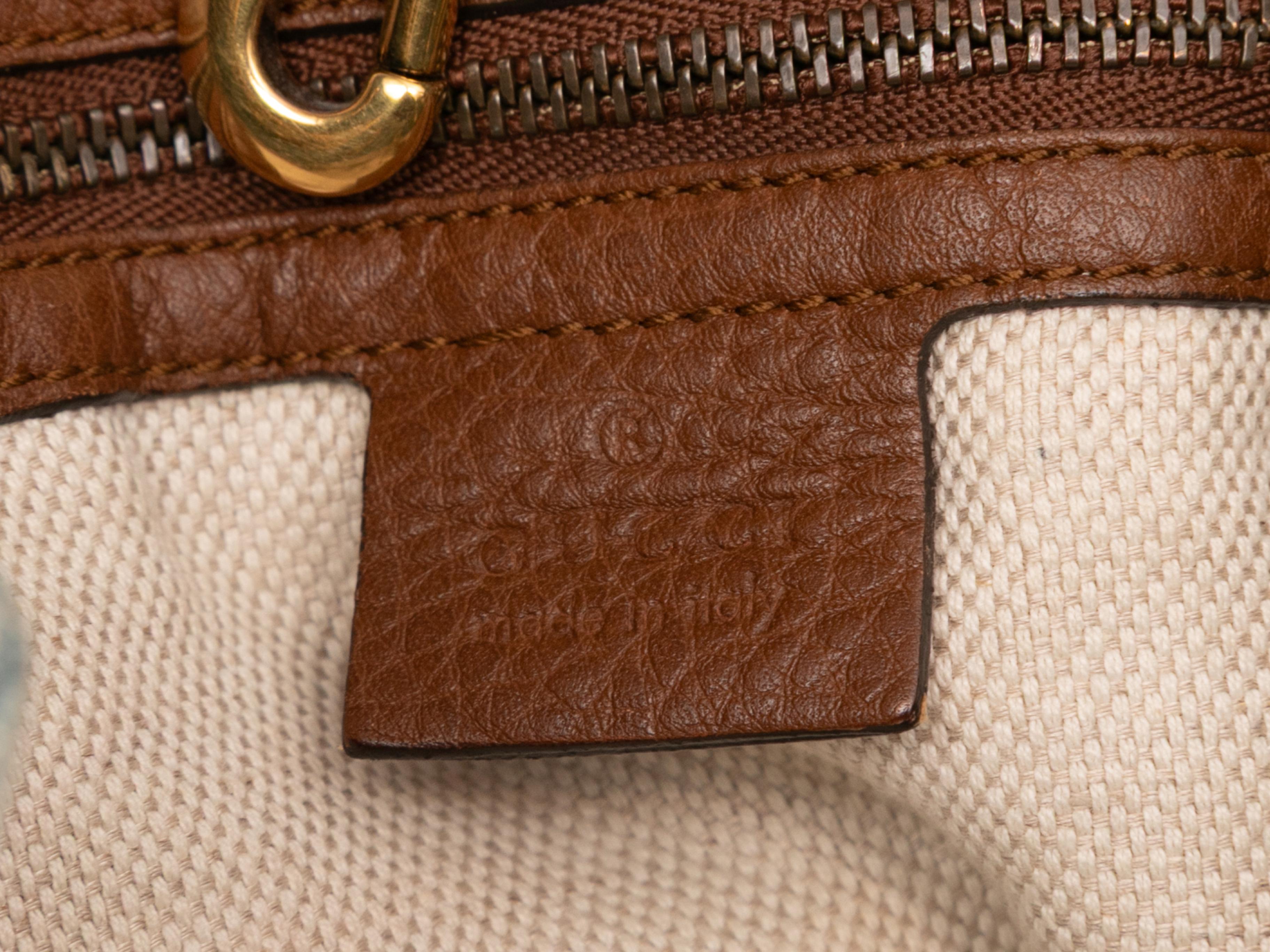 Women's or Men's Light Wash Gucci Denim Soho Shoulder Bag For Sale