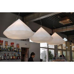 Lampada a sospensione Bijoux 100 Light White di Büro Für Form
