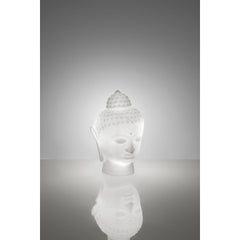 Light White Buddha Table Lamp by SLIDE Studio