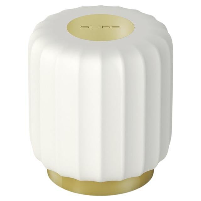 Lámpara de mesa Light White Cordialina de Roberto Paoli