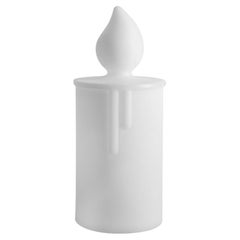 Lampe de table Fiamma blanche claire d'Alberto Ghirardello