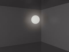 Light White Globo 30 Wall Lamp by SLIDE Studio