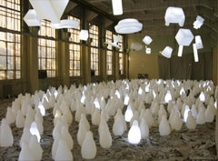 Light White Kokò Table Lamp by Giò Colonna Romano