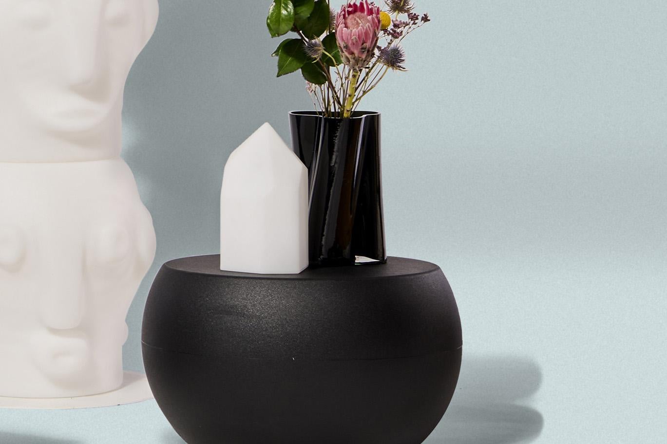 Italian Light White Kristalina Table Lamp by Adriana Lohmann For Sale