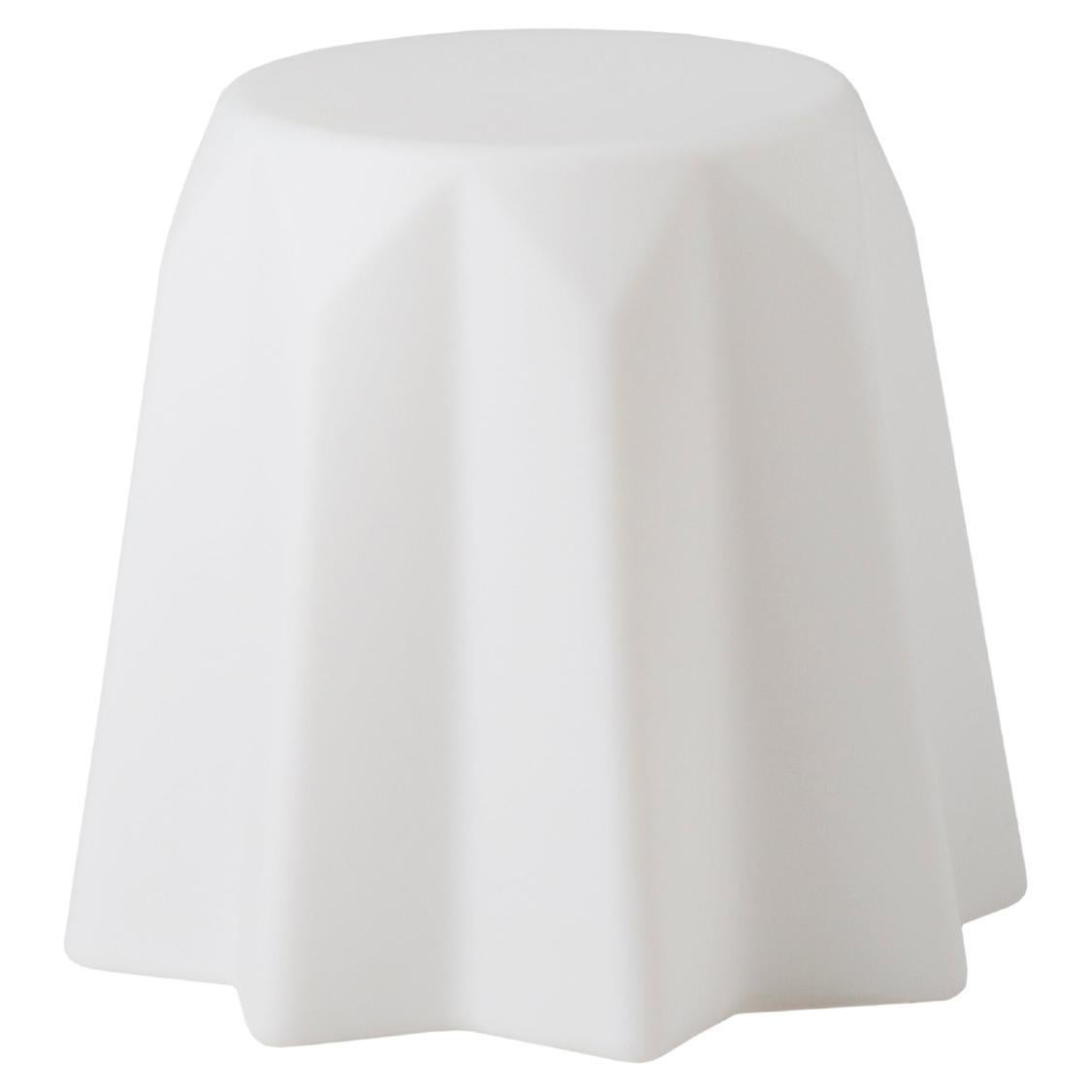 Tabouret Pandoro éclairage blanc clair de Gianni Arnaudo
