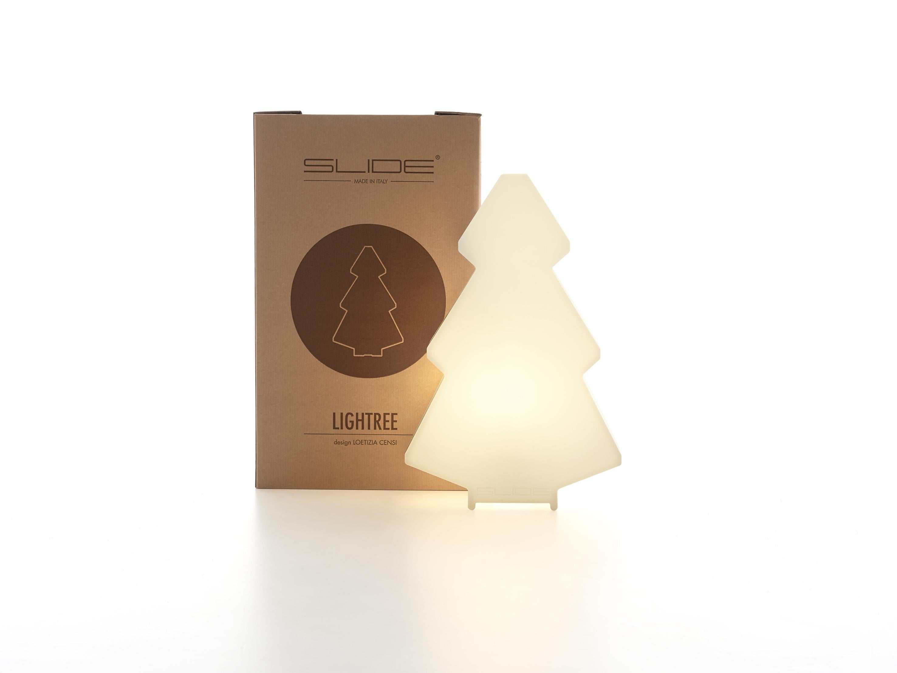 Light White Lightree Table Lamp by Loetizia Censi In New Condition For Sale In Geneve, CH