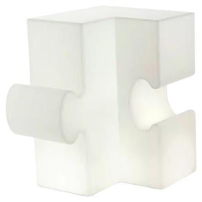 Light White Puzzle Corner Floor Lamp by SLIDE Studio