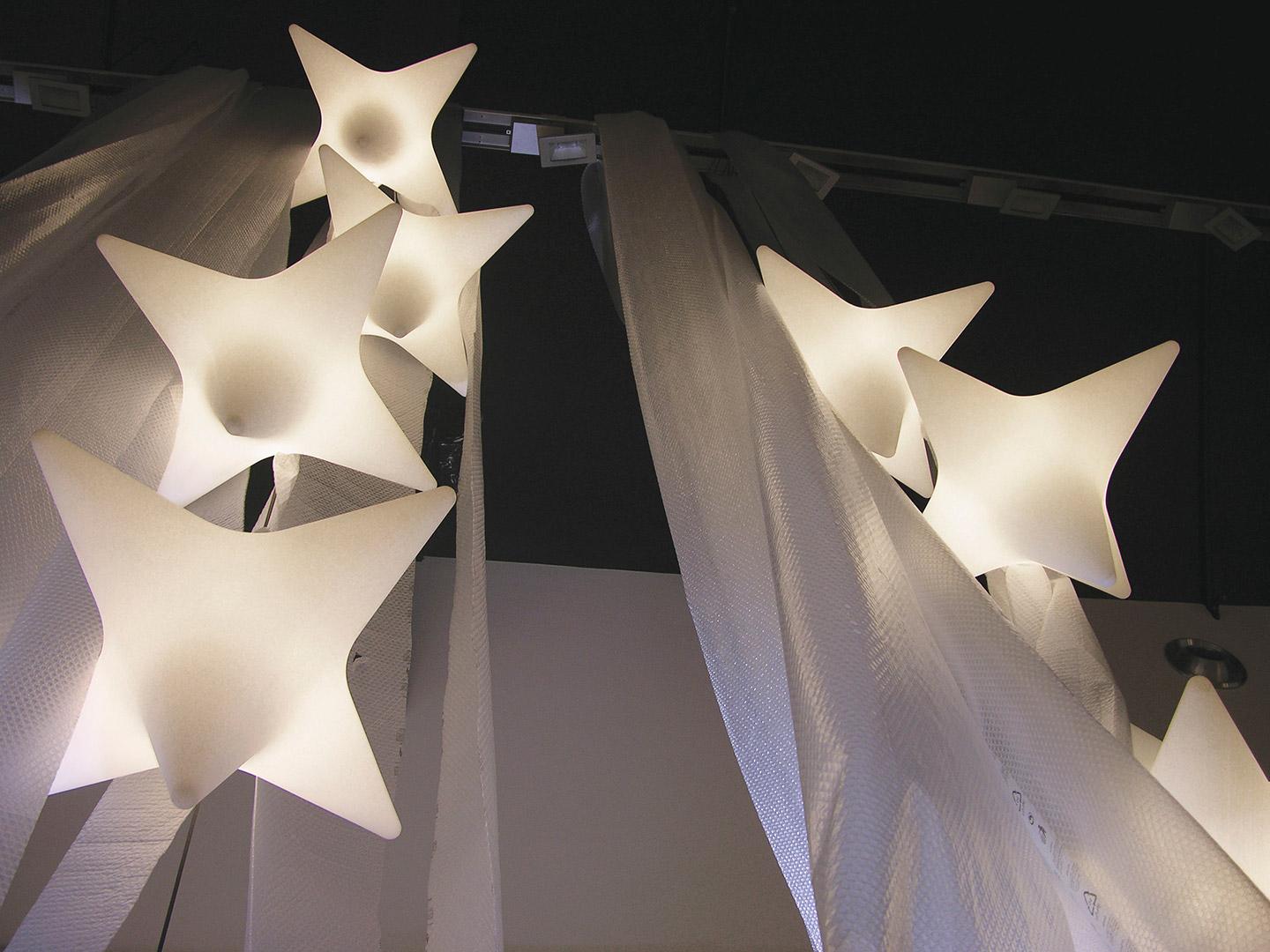 Italiano Lampada a sospensione Light White Sirio di Giò Colonna Romano in vendita