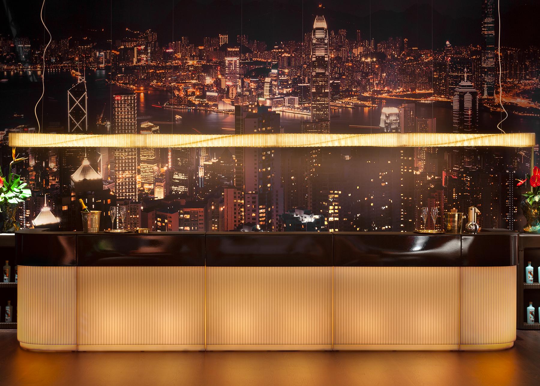 Plated Light White Spin Ceiling Lamp by Fabio Novembre For Sale
