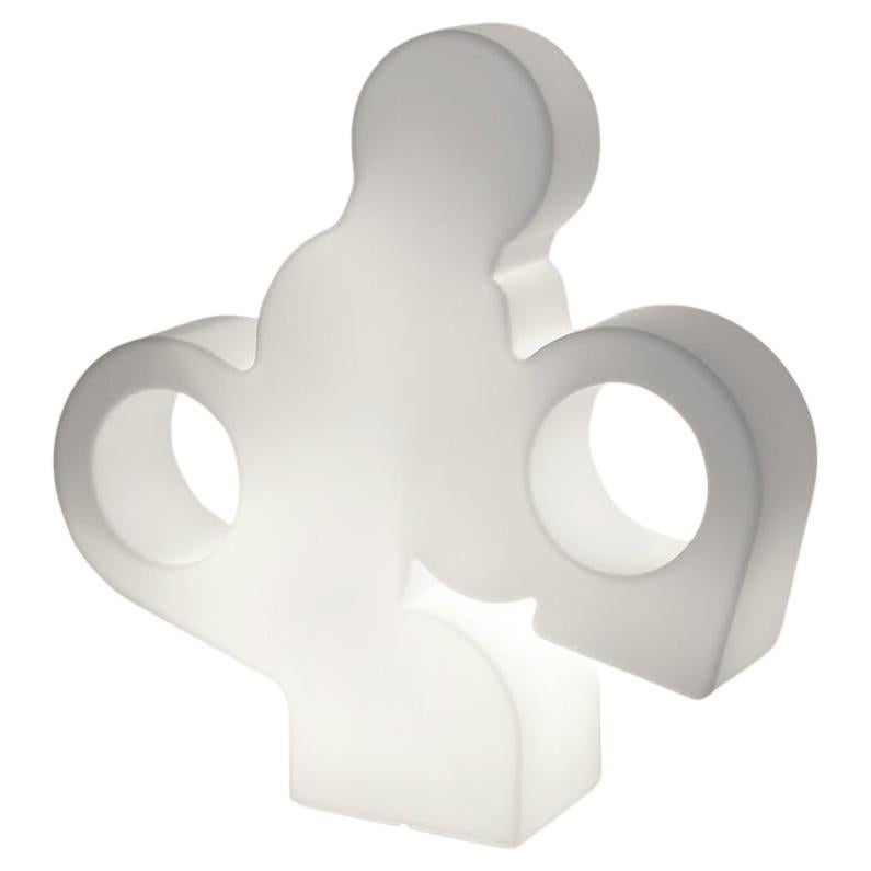Light White There Lamp by Alessandro Mendini