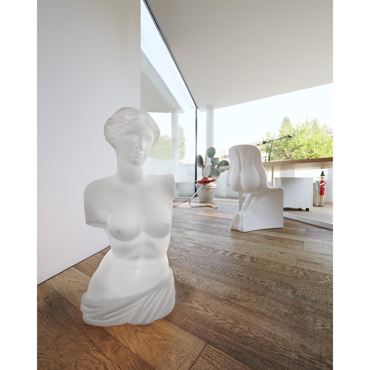 italien Lampe Vénus blanche claire de SLIDE Studio en vente
