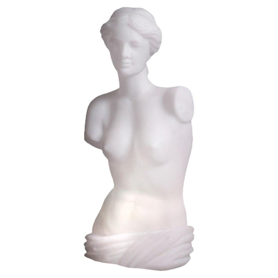 Lampe Vénus blanche claire de SLIDE Studio en vente