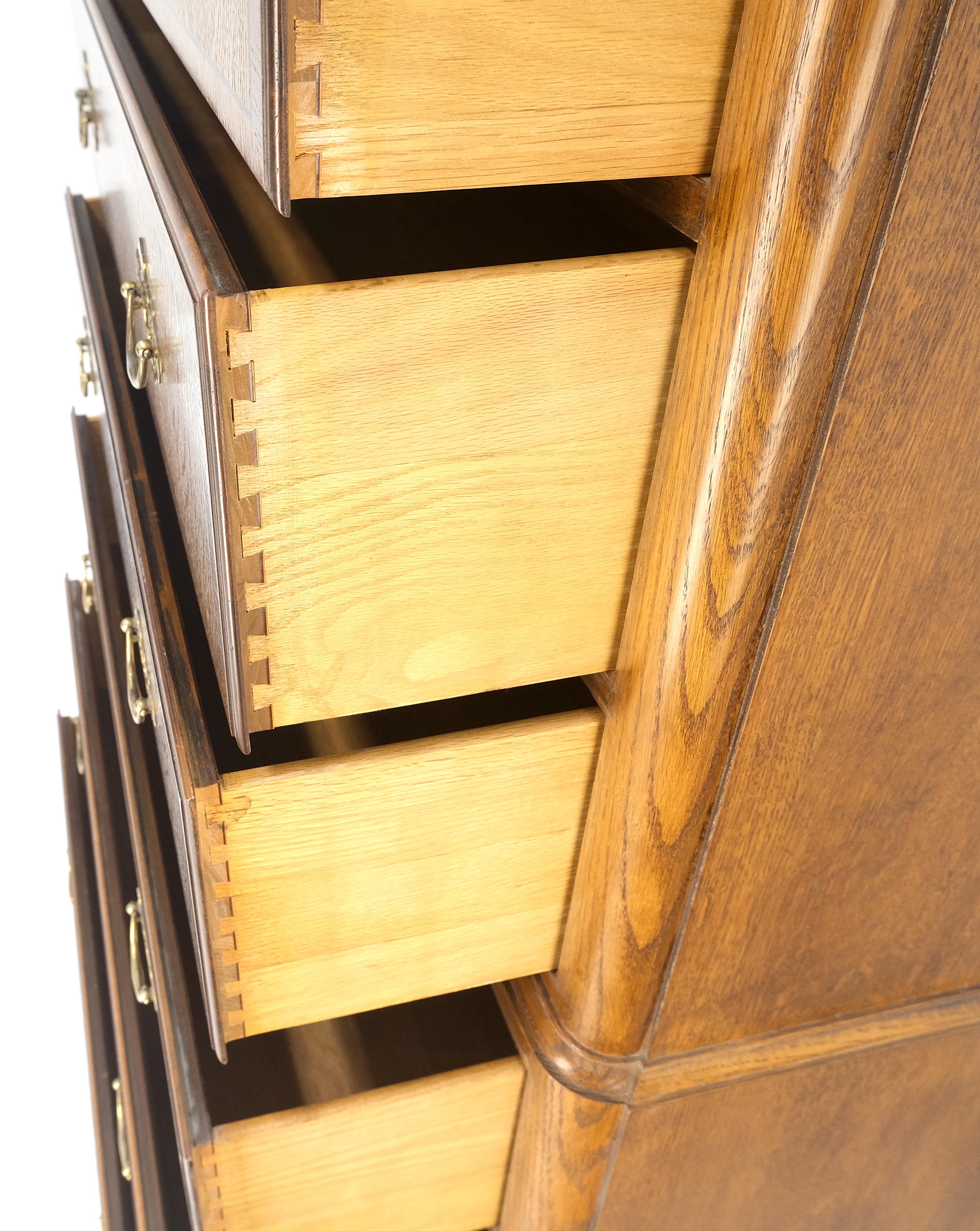 XX secolo Wood Light Baker 8 Cassetti Alto 67