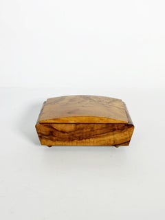 Light Wood Cigarette Box, France, 1930s