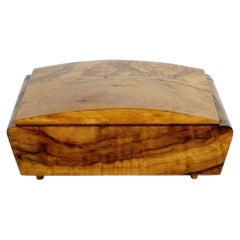 Light Wood Cigarette Box, France, 1930s