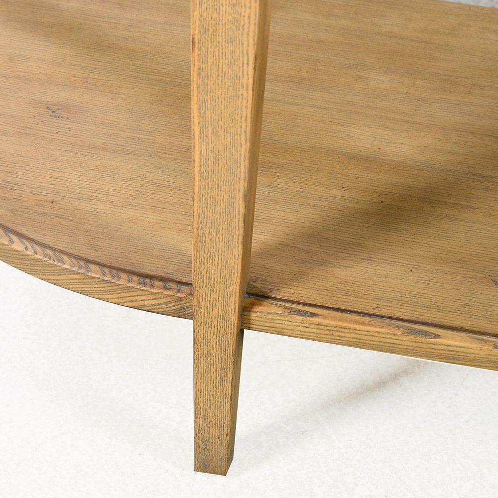 Vietnamese Light Wood Traditional Console Table For Sale