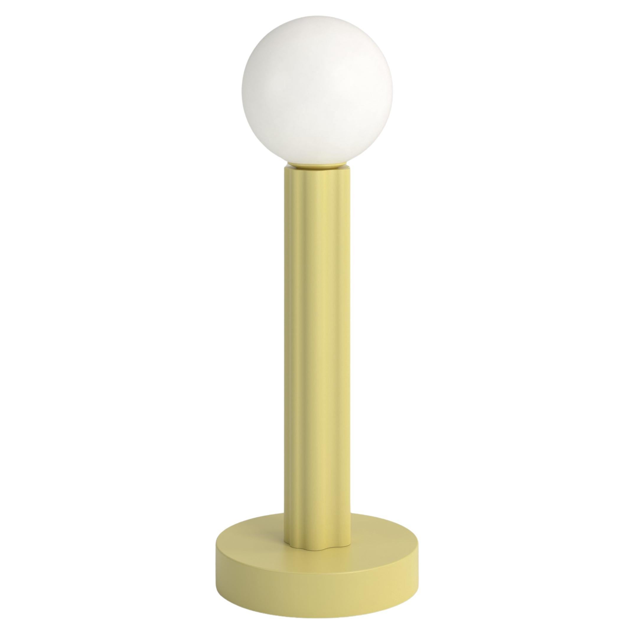 Lampe de bureau A.Profiles jaune clair par Atelier Areti