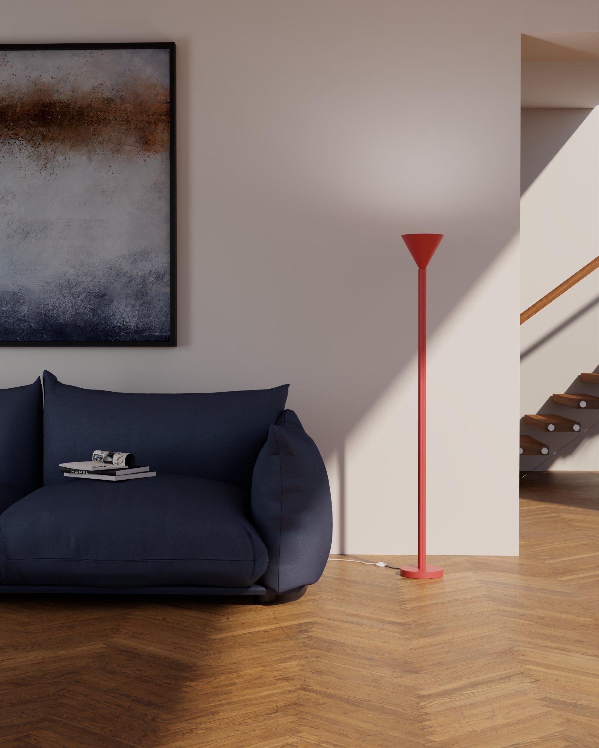 XXIe siècle et contemporain Lampadaire jaune clair A.Profiles par Atelier Areti en vente