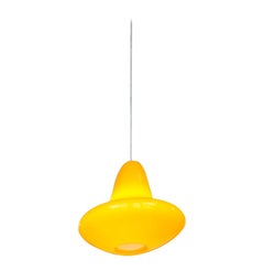 Lampe suspendue Sunday jaune clair par SLIDE Studio