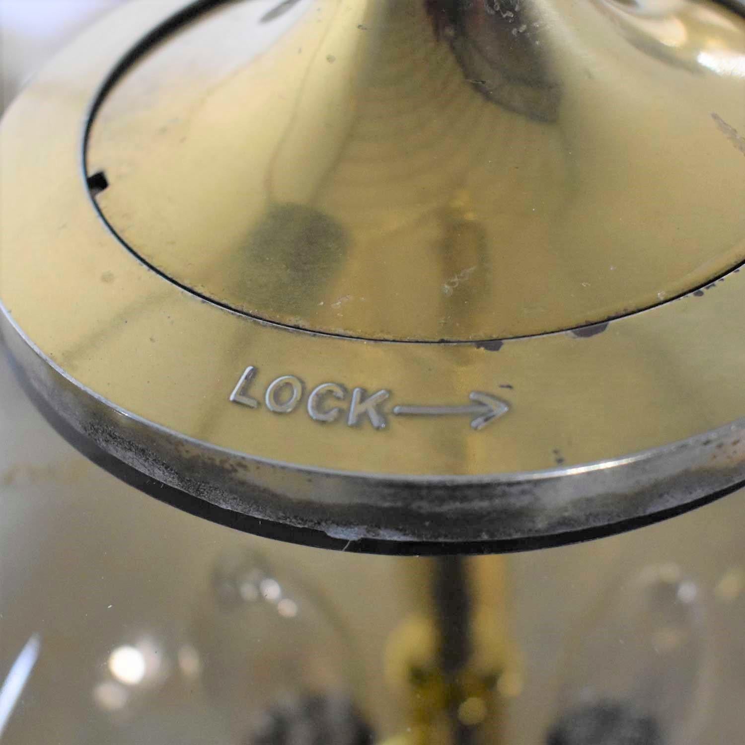 Lightcraft of California Chandelier with 6 Cascading Smoke Glass Orb Globes 10